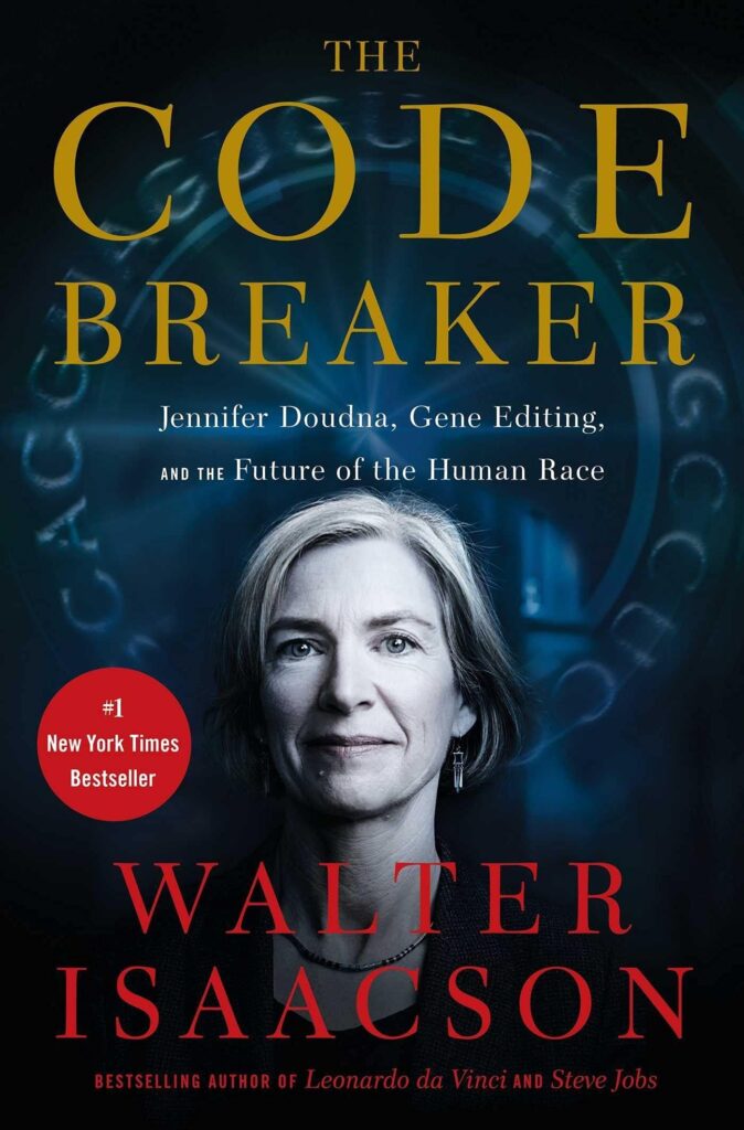 book cover of The Code Breaker by Walter Isaacson